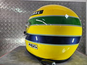 1992 Shoei helmet with Senna's signed visor