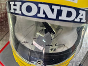 1992 Shoei helmet with Senna's signed visor