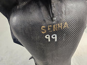 1987 Ayrton Senna carbon seat and seatbelts