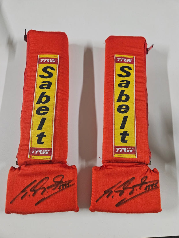 1995 Michael Schumacher race used Sabelt signed