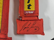 1994 Ayrton Senna Sabelts signed and dated