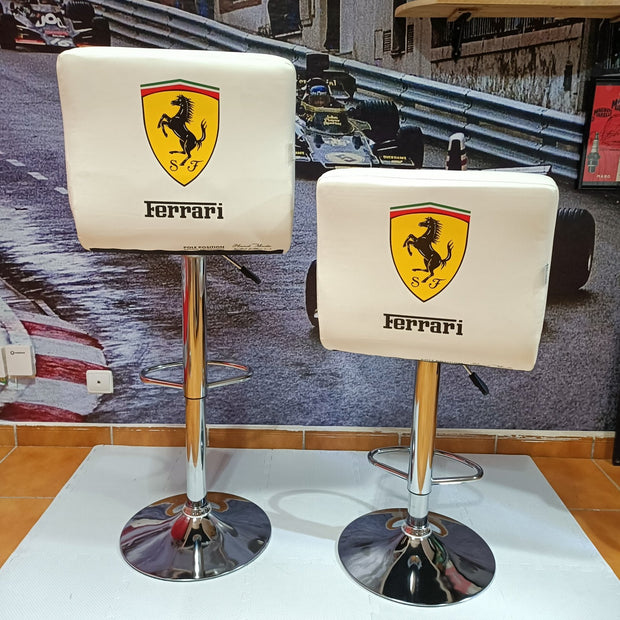 Set of 2 Scuderia Ferrari Modena Stools 1/9