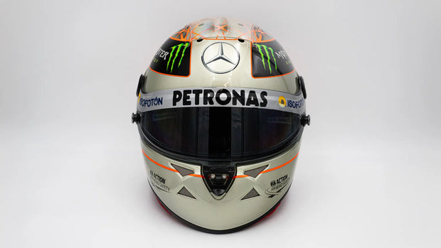 2011 Michael Schumacher Mercedes-AMG Formula 1 Schuberth Replica Helmet