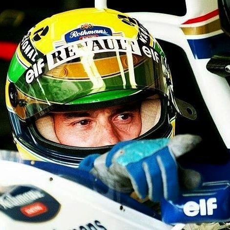 1994 Ayrton Senna OMP race used gloves signed