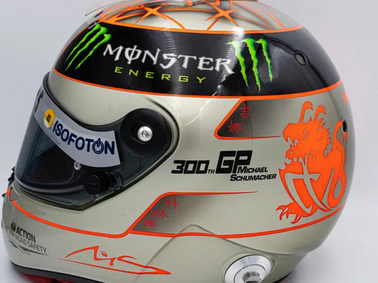 2011 Michael Schumacher Mercedes-AMG Formula 1 Schuberth Replica Helmet