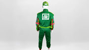 1991 Michael Schumacher Jordan Grand Prix Racing Formula 1 Stand 21 Replica Racing Suit and Cap