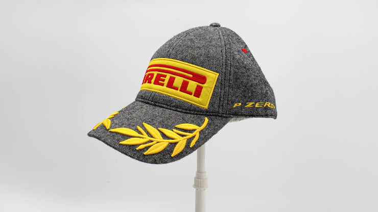 2021 Lewis Hamilton | Signed Ferrari Trento 1st Place Champagne Bottle and Silverstone Podium Cap