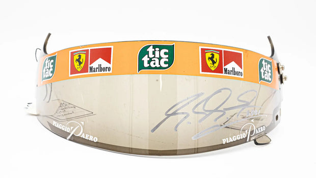 2001 Michael Schumacher Scuderia Ferrari Formula 1 Signed Visor