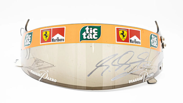 2001 Michael Schumacher Scuderia Ferrari Formula 1 Signed Visor