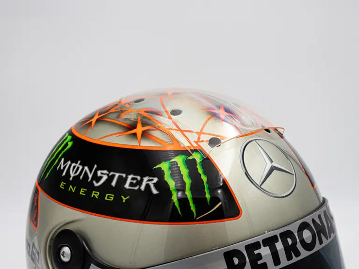 2011 Michael Schumacher Mercedes-AMG Formula 1 Schuberth Replica Helmet
