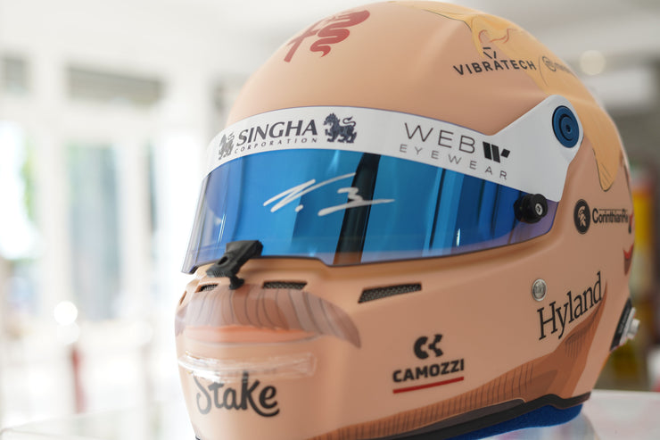 2023 Valtteri Bottas Bahrein GP Special Edition helmet
