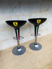 2 Scuderia Ferrari Stools