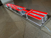 Porsche Illuminated Reflective Dealer Sign