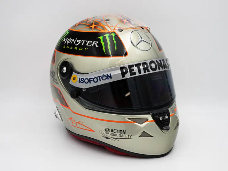 2011 Michael Schumacher Mercedes-AMG Formula 1 Schuberth Replica Helmet