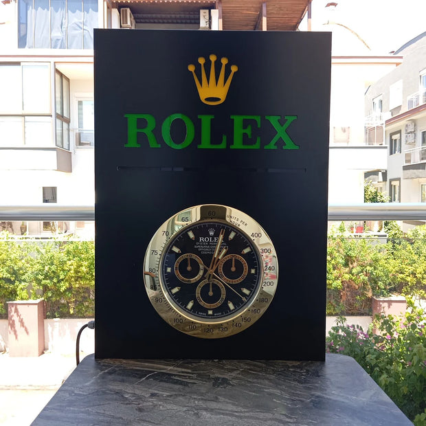 2024 Rolex illuminated clock sign