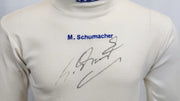 1994 Michael Schumacher Benetton Formula 1 Sparco Signed Nomex Shirt