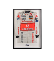 2008 Lewis Hamilton race worn suit