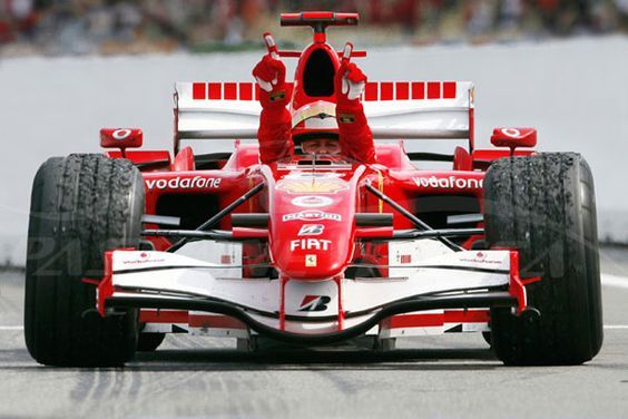 2006 Michael Schumacher Ferrari F2006 nosecone replica
