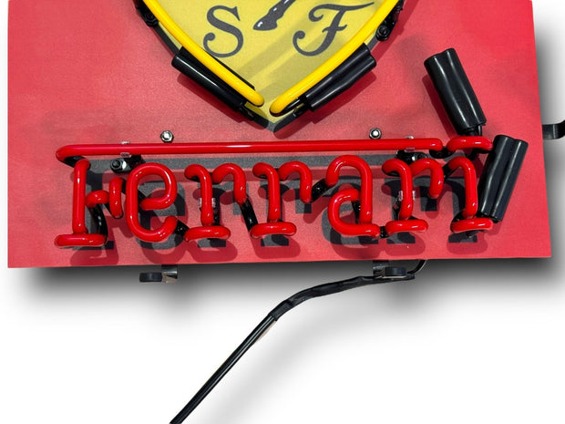 2000's Ferrari official dealer neon sign