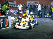 1993 Elf Master Karting, Paris Ayrton Senna Go Kart front clip