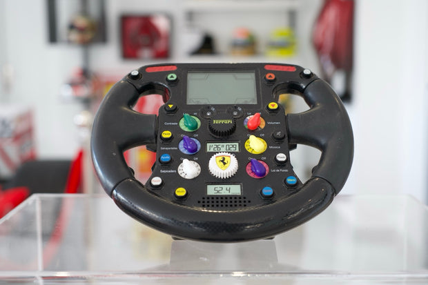 Michael Schumacher Ferrari 248 steering wheel replica