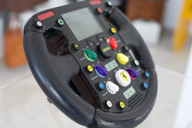 Michael Schumacher Ferrari 248 steering wheel replica