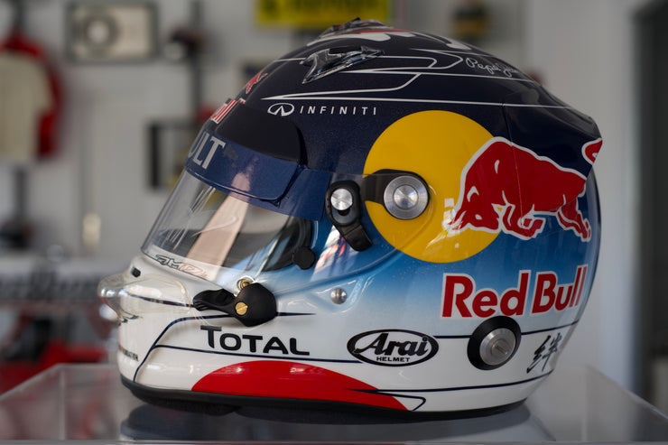 2011 Sebastian Vettel Japanese Grand Prix helmet