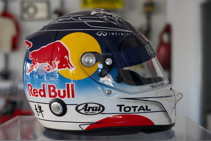 2011 Sebastian Vettel Japanese Grand Prix helmet