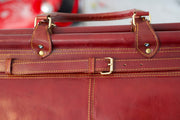 1968 original BMW travel leather bag