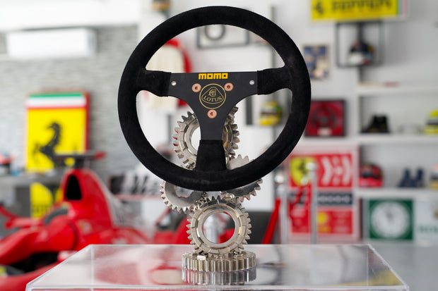 1986 Ayrton Senna Momo steering wheel Monaco GP