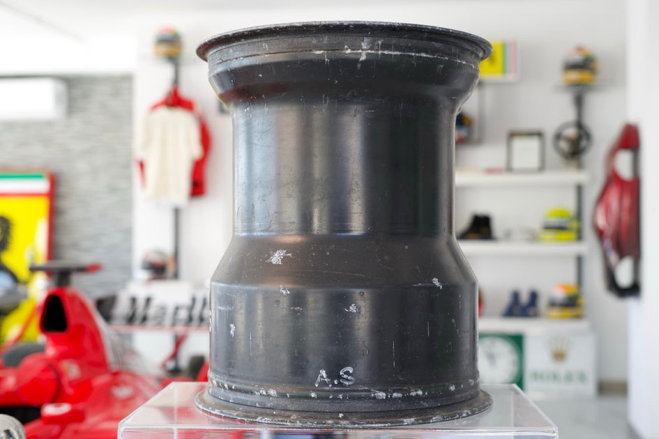 1987 Ayrton Senna Lotus 99T rear O.Z. Racing rim – Formula 1 Memorabilia