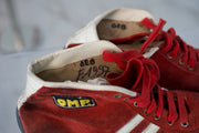 1997 Michael Schumacher OMP test shoes Signed