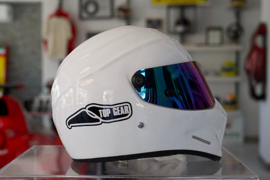 2009 The Stig Michael Schumacher race helmet signed – Formula 1 Memorabilia