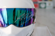 2009 The Stig Michael Schumacher race helmet signed