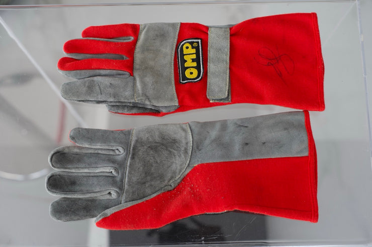 omp handschuhe 1990 Nigel Mansell OMP used gloves signed – Formula 1 Memorabilia