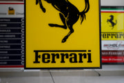 2015 Ferrari XL official dealership illuminated sign