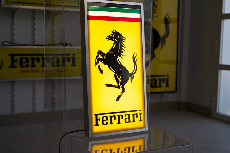 2020 Ferrari illuminated dealer sign