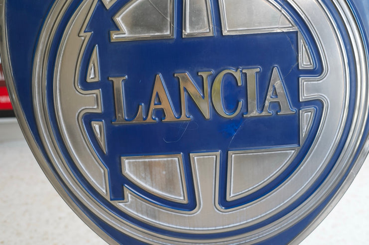 1990s Lancia official dealer large illuminated sign