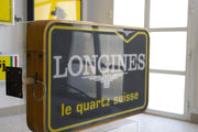 1980s Longines official dealer double side illuminated sign