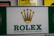 1990s Rolex HUGE official dealer illuminated sign