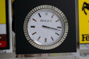 2000s Rolex Geneva official dealer illuminated clock sign