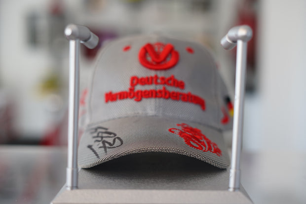 Michael Schumacher 2010 Signed Deutche Vermogensberatung Hat