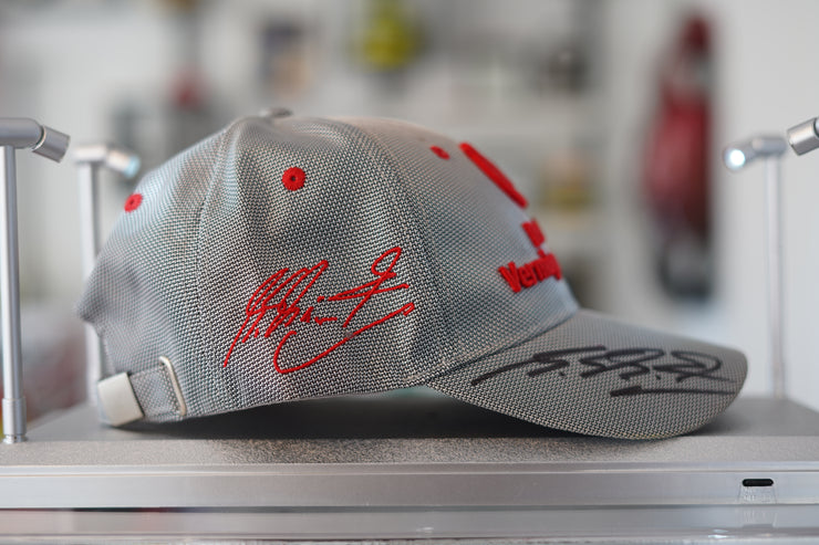 Michael Schumacher 2010 Signed Deutche Vermogensberatung Hat