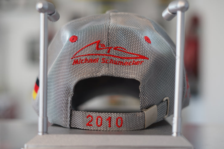 Michael Schumacher 2010 Signed Deutche Vermogensberatung Hat