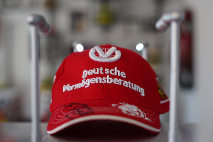 Michael Schumacher 2007 Signed Deutche Vermogensberatung Hat