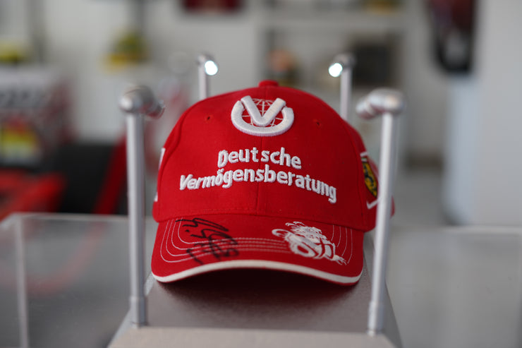 Michael Schumacher 2007 Signed Deutche Vermogensberatung Hat