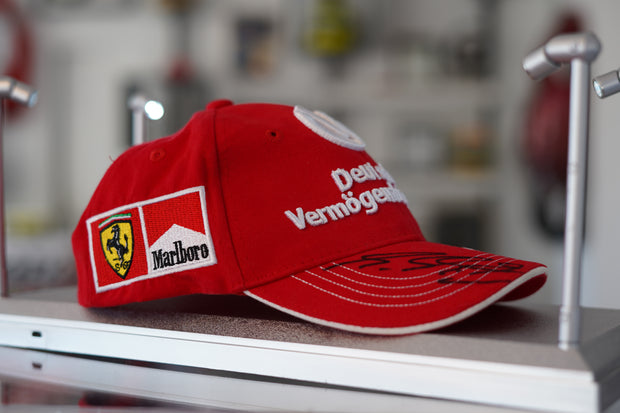 Michael Schumacher 2007 Signed Deutche Vermogensberatung Hat