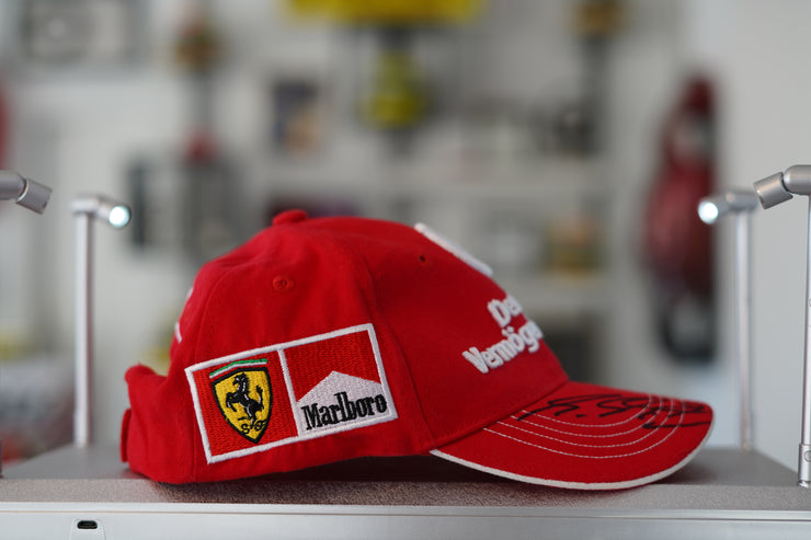 Michael Schumacher 2007 Signed Deutche Vermogensberatung Hat