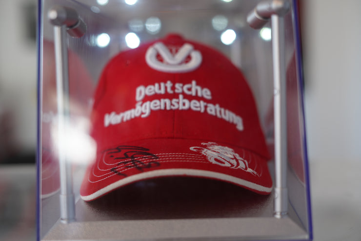 Michael Schumacher 2007 Signed Deutche Vermogensberatung Hat