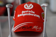 Michael Schumacher Deustch Vermogensberatung Signed Hat